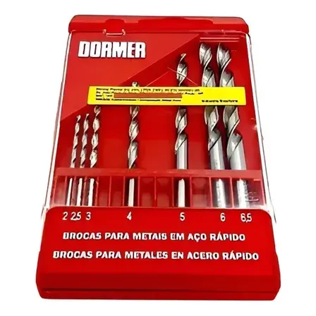 Dormer Broca Metal Hss A290-7 Kit 7 Unidades