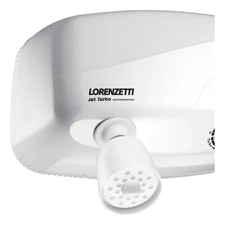 Lorenzetti Jet Turbo Multitemperaturas Branco 220v 7.8 Kw