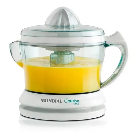 Espremedor Turbo Citrus, Mondial, 25w - E-01 Branco 220v