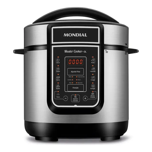 Panela De Pressão Elétrica Digital 3L Mondial 700W - PE-40