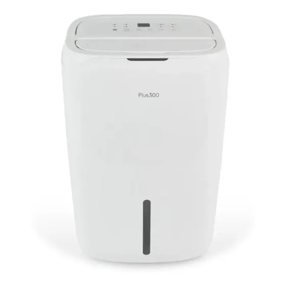 Desumidificador Desidrät Plus 300, 16L/dia, Portátil, Silencioso, Branco