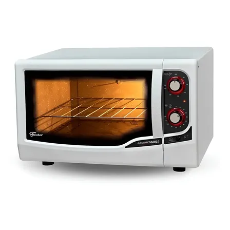 Forno Elétrico de Bancada Fischer Gourmet Grill 44 litros Branco