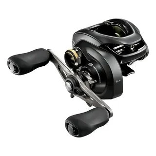 Carretel carretilha Shimano Curado K CU200XGK direito color preto