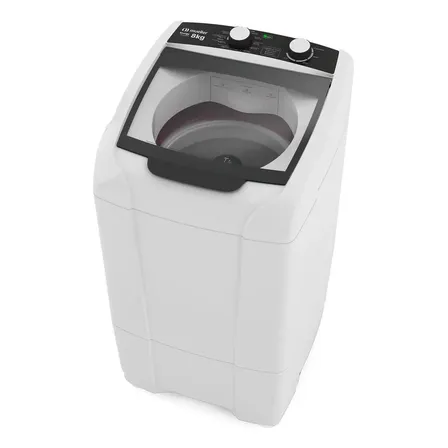 Máquina De Lavar Mueller 8kg Automática Energy Com Ciclo Rápido E Filtro Fiapos 220v Branco