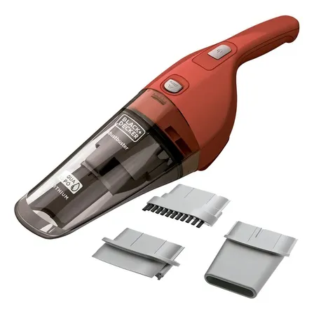 Aspirador Portátil De Pó E Água Black Decker Apb3600 Com Acessórios Vermelho 127/220v