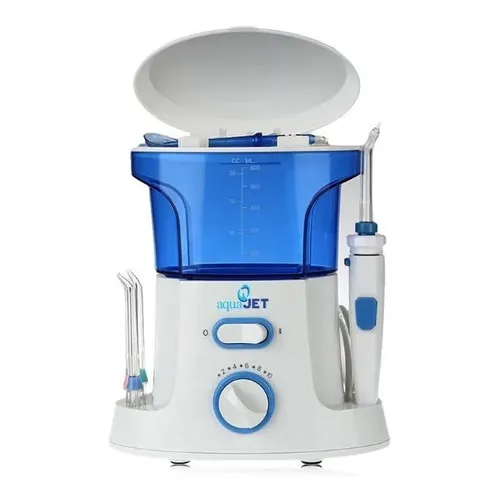Irrigador Oral Aquajet Fc168 Familiar 10 Níveis 120 Psi Bico Placa 600ml 127/220v