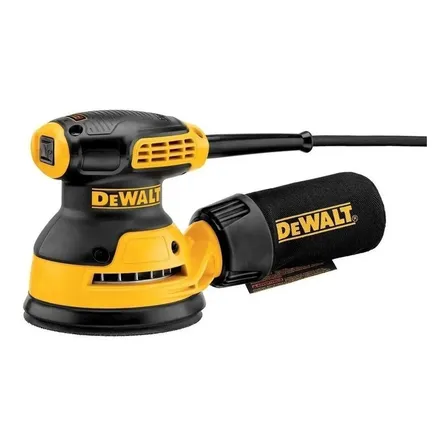Lixadeira Roto Orbital 125mm Dewalt Dwe6421 280w 12000 Opm 220v Amarelo 50 Hz/60 Hz