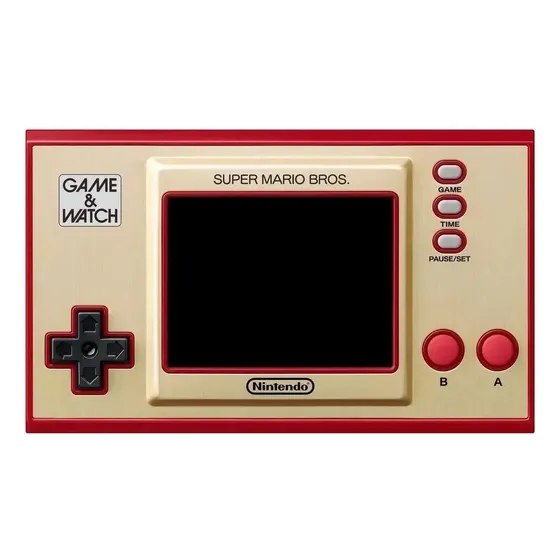 Nintendo Game & Watch Super Mario Bros. cor vermelho y dourado 2016