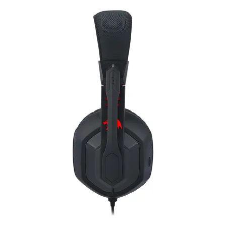 Headset Gamer Redragon Ares Pto Preto Preto/vermelho