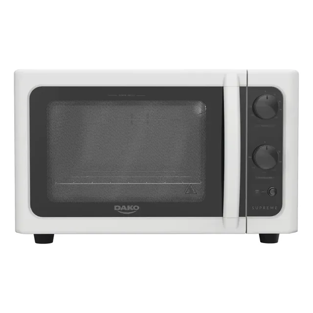Forno de bancada elétrico Dako Supreme com 44 Litros e Grill Dourador Branco