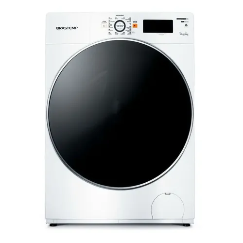 Lava E Seca Brastemp 10,1kg/6kg Branca Água Quente Com Ciclo Cor Branco Bnq10ab 127v
