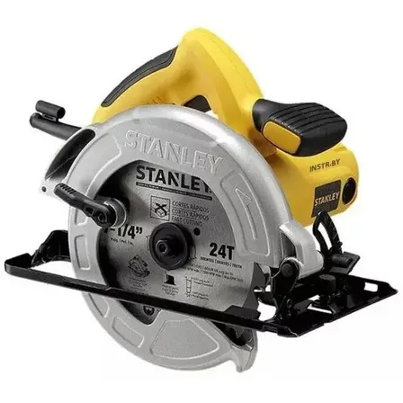 Serra Circular Profissional Stanley 184mm Corte 90° 6,5cm SC16-BR