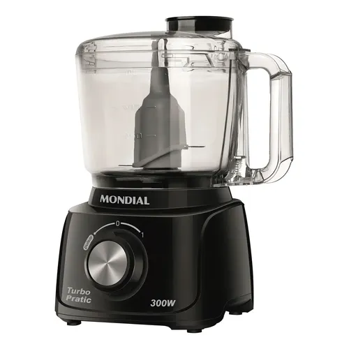 Mini Processador Turbo Pratic Mp16b 300w Preto Mondial