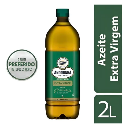 Azeite De Oliva Extra Virgem Português Andorinha Clássicos Garrafa 2l