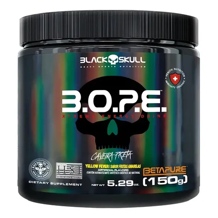 B.o.p.e Frutas Amarelas 150g - Black Skull