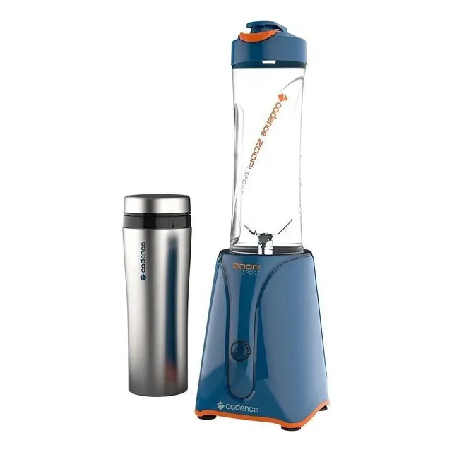 Blender Zoop Sport Inox Cadence Com 2 Jarras