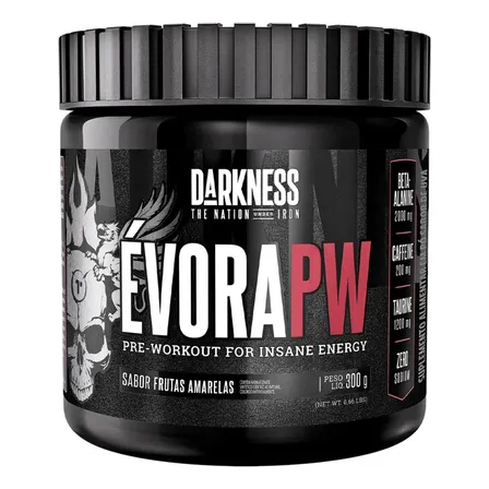 Évora Pré Treino Frutas Amarelas 300g Darkness