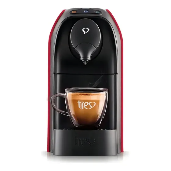 Cafeteira Tres Corações Automática Multipressão Passione Vermelho Vermelho-brilhante 220v