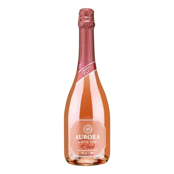 Espumante Brasileiro Rosé Aurora Moscatel Garrafa 750ml