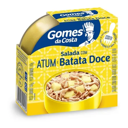 Salada Com Atum/batata Doce E Azeite De Oliva - 150g - Gomes Da Costa