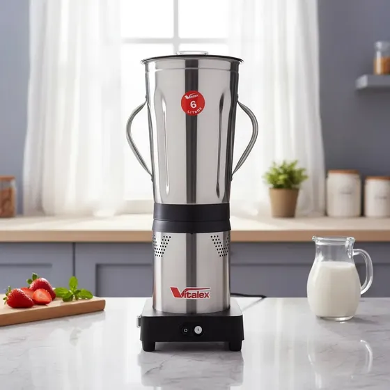 Liquidificador Industrial Vitalex LQI-06 6L Inox Baixa Rotação 1000W 3500rpm