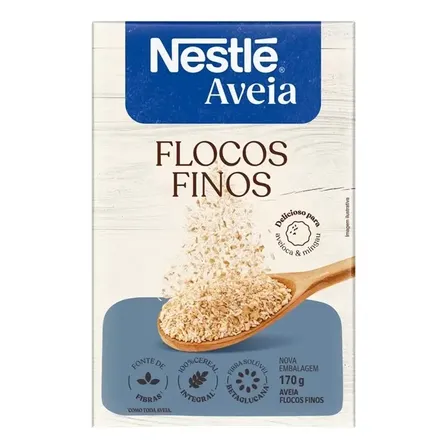Aveia Em Flocos Finos Caixa 170g Nestlé