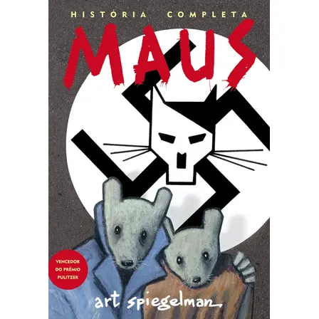 Maus - (Ilustrado(es) por) Spiegelman, Art/ (Traducido(es) por) Soares, Antonio de Macedo - Quadrinhos na Cia - Capa Mole