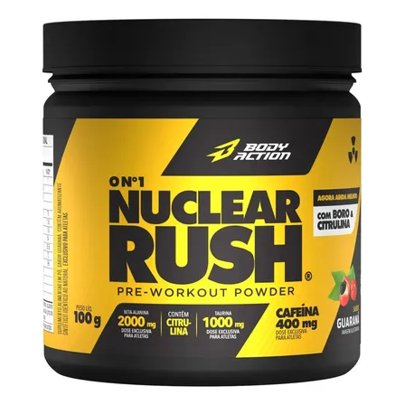 Nuclear Rush 100g Bodyaction - Guaraná