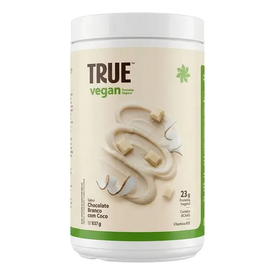 True Vegan Chocolate Branco com Coco True Source 837g