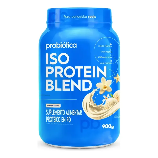 Whey protein Probiótica Iso Blend em pó sabor Baunilha x 900g