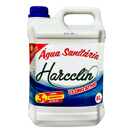 Água Sanitária 5 Litros Harcclin