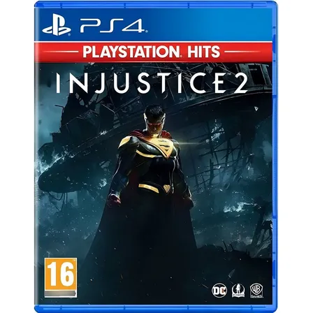 Jogo Midia Fisica Injustice 2 Playstation Hits Para Ps4
