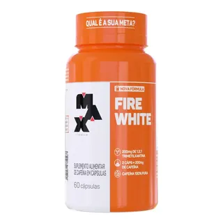 Termogenico Max Titanium Fire White 60 Capsulas