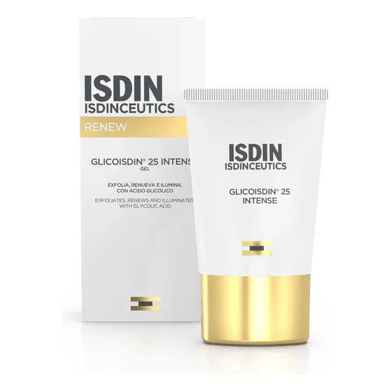 ISDIN Gel Facial com Ácido Glicólico Efeito Peeling Isdinceutics Glicoisdin 25 Intense - 50g