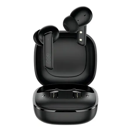 Fone Qcy Ht05 Melobuds Bluetooth 5.2 Com Cancelamento Anc Cor Preto