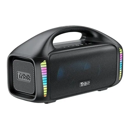 Alto-falante Tribit Stormbox Blast Portátil Com Bluetooth Waterproof Preto 127/220v