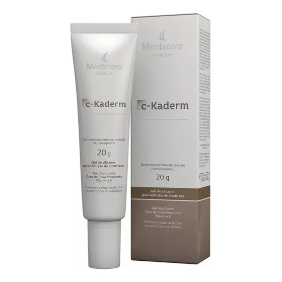 Mantecorp c-Kaderm gel de silicone para redução de cicatrizes 20 g