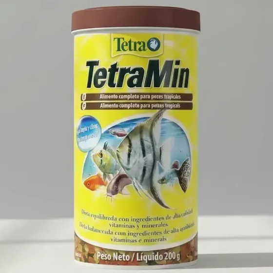 Ração Tetra Min para Peixes de Água Doce Tropicais 200g
