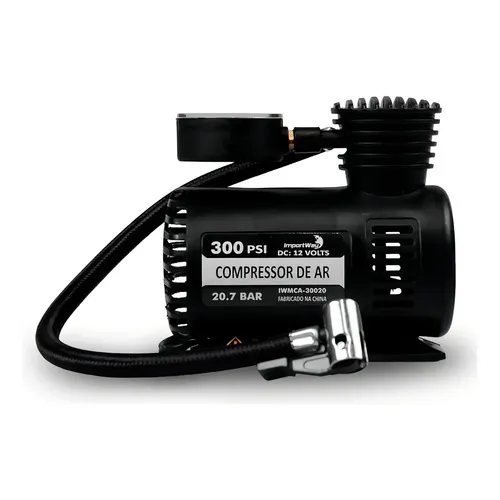 Compressor de ar elétrico portátil ImportWay IWMCA30020 0.082hp