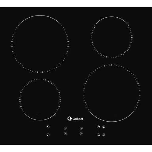 Cooktop De Indução 4 Bocas Gallant Vitrocerâmico Preto 220v