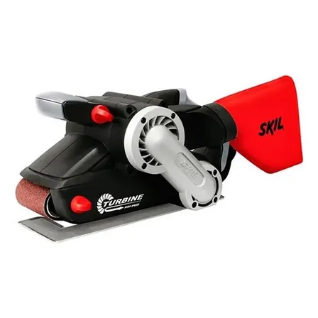 Lixadeira De Banda Skil 7640 Preta E Vermelha 900w 220v Preto/vermelho