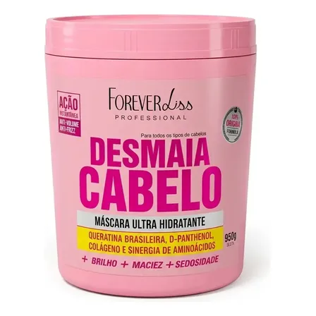 Forever Liss Professional Máscara Ultra Hidratante Desmaia Cabelo Pote 950g