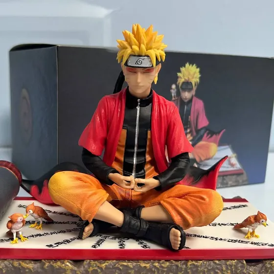 V Figuras De Ação De Naruto Figura De Meditação E Ornamento