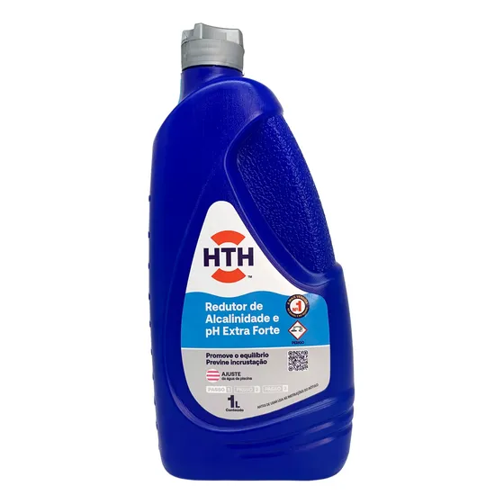 Hth Redutor De Alcalinidade E Ph Para Piscina 1 Litro