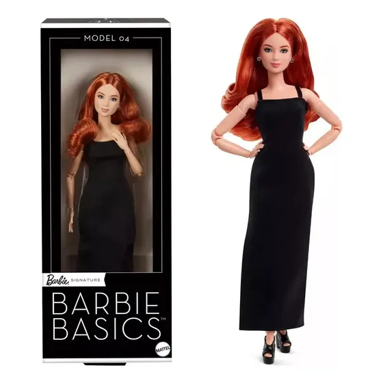 Modelo De Moda Exclusivo Básico 04 Pelirroja