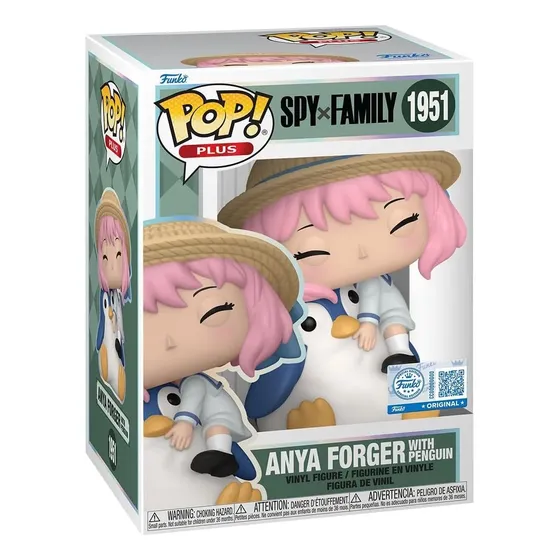 Boneco De Vinil Funko Pop Plus Spy X Family Anya Forger