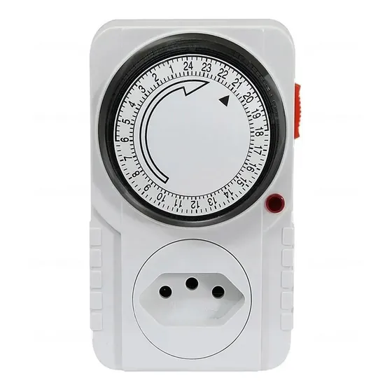 Timer Temporizador Analógico 110v/220v Bivolt Liga Desliga