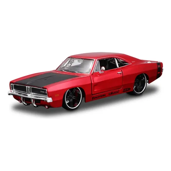 Carro Modelo Dodge Charger R/t Alloy 1969 1:24