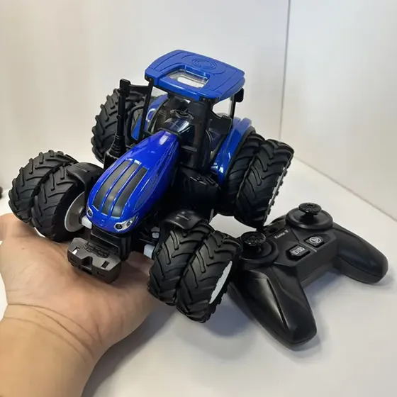 Caminhão Trator Agrícola Rc 1:24 Toy Veículo De Brinquedo De