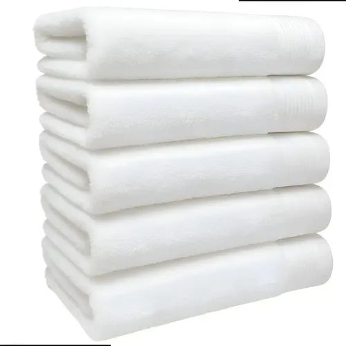 -.yd- Conjunto De Toalhas De Algodão Branco Para De Hotel 1